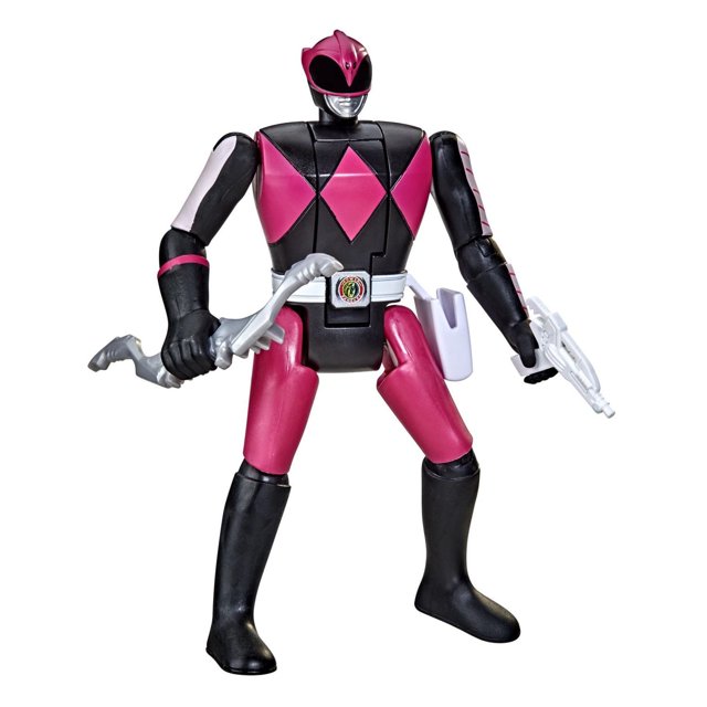 Power Rangers Retro-Morphin, figurine Ranger Slayer, Kimberly, tête basculante, bande dessinée, inspirée du jouet Mighty Morphin classique, dès 4 ans