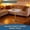 Golden+White + MDF+Metal, variant on 31.5" Walnut Square Dining Table for 2-4, Mid-Century Modern Tulip, 0.71" Thick MDF Top & Solid Metal Pedestal Base – Ideal for Apartments