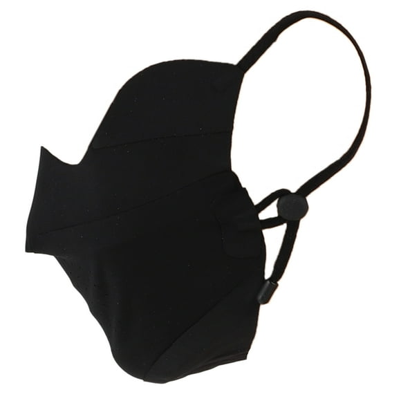 Unique Bargains 4.92" Adjustable Full Face Mask Neck Cover Sun UV Protection Black
