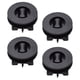 thumbnail image 4 of 4 clips para alfombras de coche, hebilla antideslizante, abrazadera de fijación para alfombras de suelo. Negro, 4 of 8