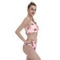 thumbnail image 4 of Kdxio Cute Pig Nose for Womens High Waisted Bikini Top Sports Style Two Piece Bathing Suits, 4 of 7