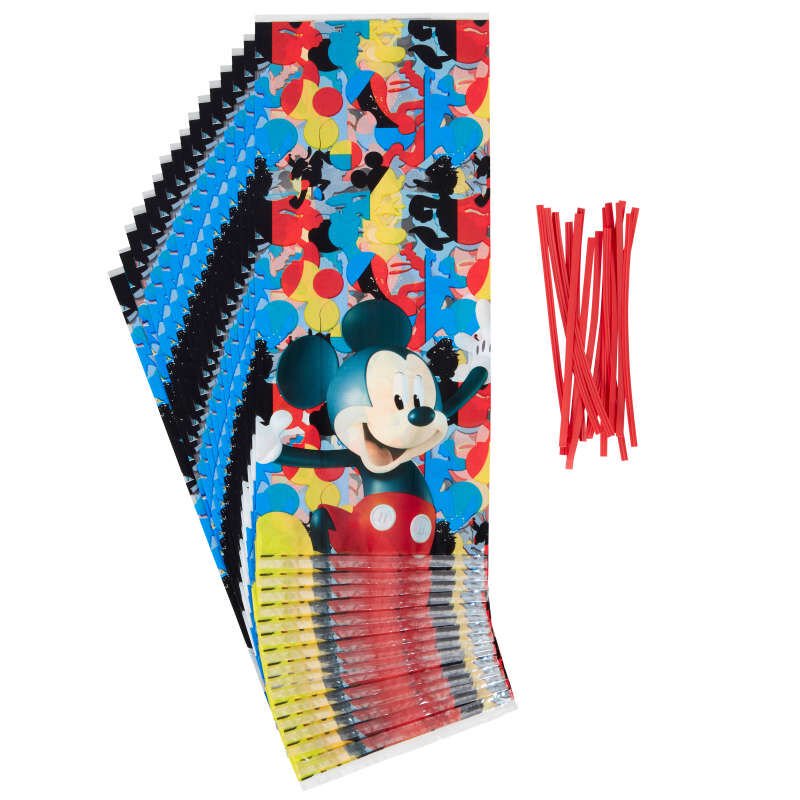Disney Junior Mickey Mouse Treat Bags, 16Count