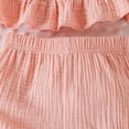 thumbnail image 4 of CAUYDY Kids Girl Clothes Toddler Girls Summer Outfit Heart Tank Top + Pink Shorts 2 Piece Clothing for Girl 1 2 3 4 5 6 7 T Baby Girls Summer Set (Sizes 12-18 Months,H03-Pink), 4 of 7
