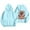 04-Light Blue, variant on Women's Embroidery Hoodies for Teen Girls Floral Printed Graphic Drawstring Loose Fit Hooded Pullover Sweatshirt 01-Black L
