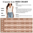 thumbnail image 4 of Thermal Tank Top for Women V Neck Lace Fleece Sleeveless Camisole Cami Vest Warm Base Layer Thermal Underwear Tops, 4 of 7