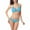 Light Blue, variant on Bixock Swimsuit for Women,Bikinis Sets for Women,Women's Swimsuit Solid Color 2 Piece Bikini with Ties Side for Lift and Support Swimsuit Set