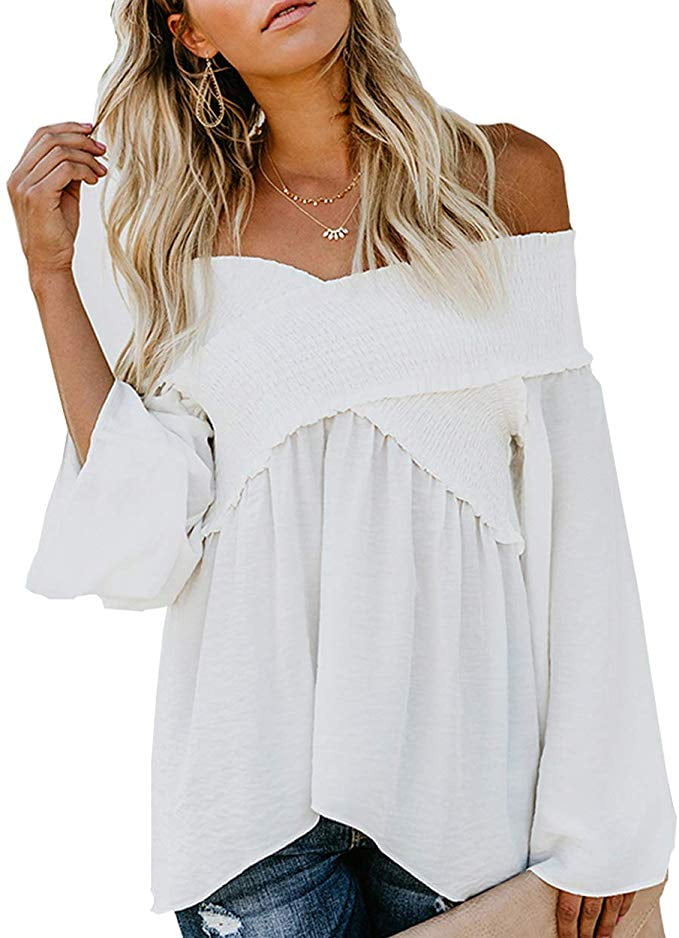 criss cross off the shoulder top