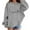 Grey, variant on Kids Boys Hoodies White Hoodies Long Sleeve Lightweight Pullover Tops Loose Sweatshirt Winter Clothes Girls Clothes 6-7 Years