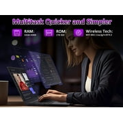 Laptop Computer, Intel N150 Quad-Core Processor,32GB RAM 1TB SSD, 15.6 FHD IPS Display, Backlit Keyboard,Win11 Pro