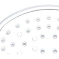 InterDesign Durable Clear Plastic Oval Bath Soap Saver Dish with Hang Tab