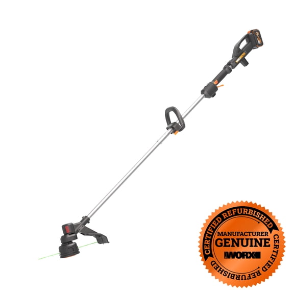 Restored Worx Nitro WG176 20V Brushless Adjustable 13''- 15'' Cordless String Trimmer (Refurbished)