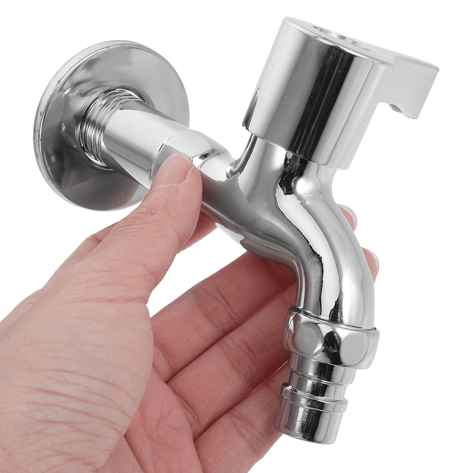 MRLESS Water Tap Single Handle Cold Water Faucet Wall Mounted Tap For Washing Machine Laundry Room Bathroom Garden