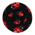 thumbnail image 4 of Naloa Beautiful Red Ladybug Reflective Double-Sided Bucket Hat, Sun Hat, Soft and Breathable for Gardening, Beaching, Camping, Hiking, Fishing, 4 of 9