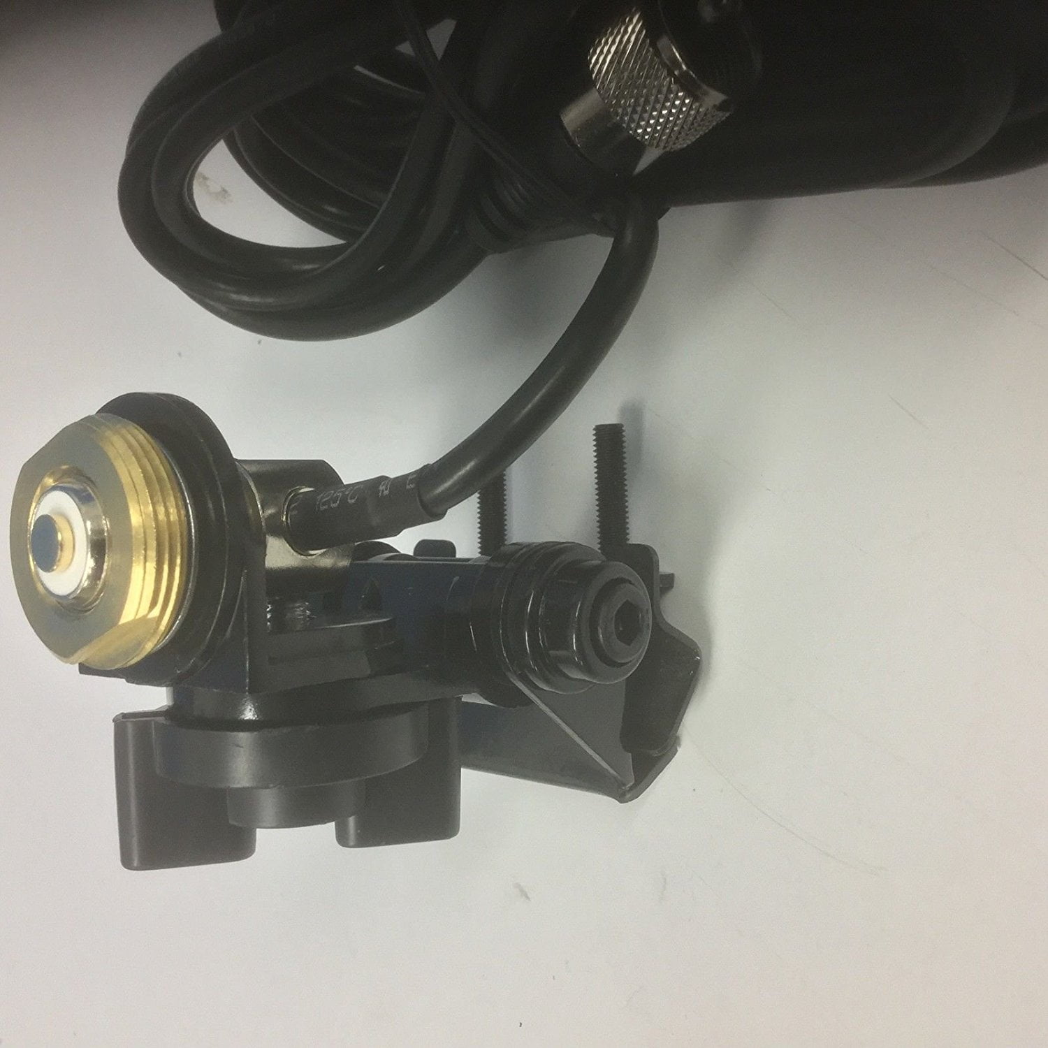 NMO SWIVEL TYPE RAIN GUTTER MOBILE ANTENNA MOUNT W_COAX