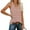 Red, variant on DAFPZW Womens Striped Tank Tops Summer Shirts Sleeveless Camisole Trendy V-Neck Side Slit Casual Camis Tunic Tee Blouse