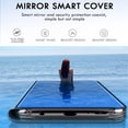thumbnail image 3 of Funda con tapa de espejo inteligente de lujo para Xiaomi Redmi Note 11 10 9 9s Poco X3 NFC 8 8T 10s 11T Pro Max 9A 9C Mi 9T Lite 5G, 3 of 4