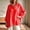 A1_Red, variant on Sillenn Women's Collared V Neck Polo Shirts Long Sleeve Loose Fit Polo Tshirts with Pockets Plus Size Lightweight Golf Tops Business Casual Travel Blouses Trendy Loose Casual Tunic Top Light Blue S