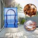 thumbnail image 5 of Pantalla de secado plegable para alimentos al aire libre, malla colgante cuadrada para camarones, pescado, frutas y verduras (cuatro capas, 66 x 35 x 35 cm, con hebilla), 5 of 7