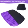 thumbnail image 4 of Large Gel Seat Cushion for Long Sitting with Non-Slip Cover, Soft & Breathable, Seat Cushion for Chair, Car, Office, Desk Chair, Wheelchair (17" x 15"), 4 of 8
