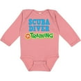 thumbnail image 3 of Inktastic Scuba Diver in Training Boys or Girls Long Sleeve Baby Bodysuit, 3 of 5