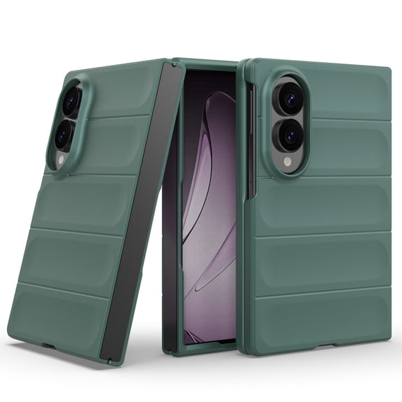 DWaybox Slim Case for Samsung Galaxy Z Fold8 Released 2026, Lightweight Shockproof Hard PC Back Cover, Anti-Scratch & Durable Protective Phone Case -Dark Green