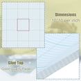 thumbnail image 3 of Bloc de papel cuadriculado Ctosree Quadrille, 10 cuadrados/cm, 8,5 x 11 pulgadas, 50 hojas, 3 of 7