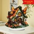 thumbnail image 2 of Yooshoverk Desktop Decor 2D Acrylic Butterfly House Solving Magical Gift Festival, 2 of 4