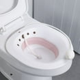 thumbnail image 1 of CHOK Foldable Squat Free Sitz Bath Sitz Bath for Toilet Hemorrhoids Postpartum Care to Treat Postpartum Wounds  Hemorrhoids  Perineal Care  Episiotomy Recovery Reusable Anal and Vaginal C, 1 of 14