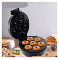 thumbnail image 2 of 1200W Electric Mini Donut Maker Machine Non-stick Coated Breakfast Snacks Desserts Kitchen ,Easy to Operate, 2 of 5