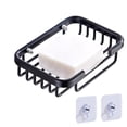 thumbnail image 1 of Soporte Para Jabonera Sin Taladro Montado En La Pared Caja De Jabón Perforada Espacio Libre Caja De Jabón De Aleación De Aluminio Minnieouse HA026418-01, 1 of 6