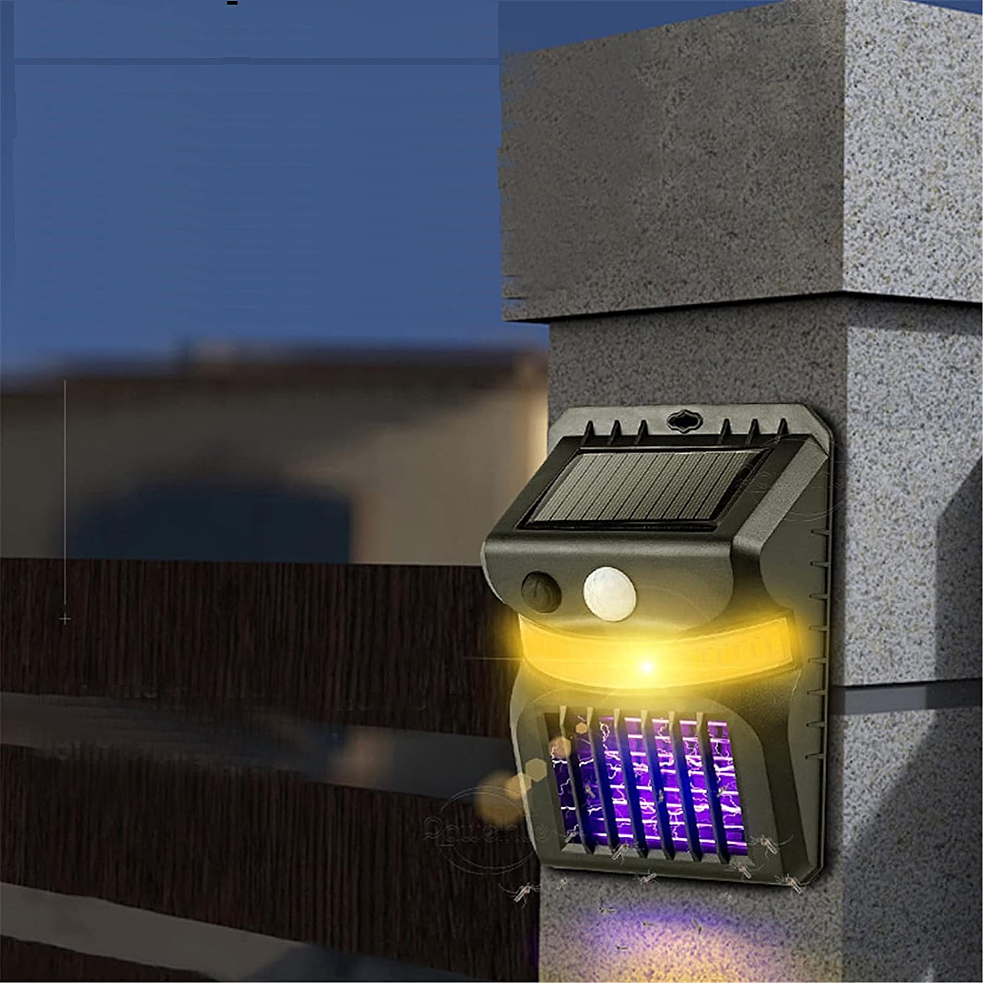 5-In-1 Mosquito Zapper MOTION SENSOR LIGHT
