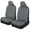 (2 Front) All Gray, variant on Motor Trend NeoCloth Waterproof Car Seat Covers Front and Rear Full Set, Gray - Universal Fit for Car, Truck, Van, SUV