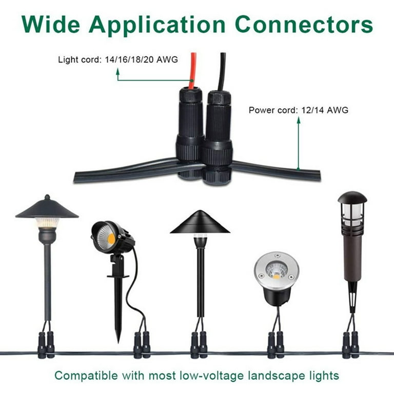 Portfolio 1 5 In 16 Gauge Landscape Lighting Cable Connector Shelly