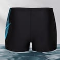 thumbnail image 6 of Men's Athletic Square Leg Swimsuit Jammers Durable Compression Swim Briefs Training Bathing Swimming Shorts Holiday Beach, 6 of 6