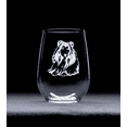 thumbnail image 4 of C&M Personal Gifts 17 oz Shetland Sheepdog Dog Stemless Wine Glass - Sheltie Gift, 4 of 5