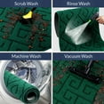 thumbnail image 4 of SHIQI-Indoor Doormat, Front Door Mat for Entrance (90×150cm Green) Machine Washable Entryway Rug, Non Slip Trapper Door Rugs Absorbent Dirt Low Profile Shoes Scraper Inside Floor Mats for Entry, 4 of 4