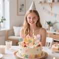 thumbnail image 3 of Set of 10 Number Candle Holders, Birthday Cake Topper Inserts with Stands for Ages 0-9, Reusable Party Decorations, 3 of 4