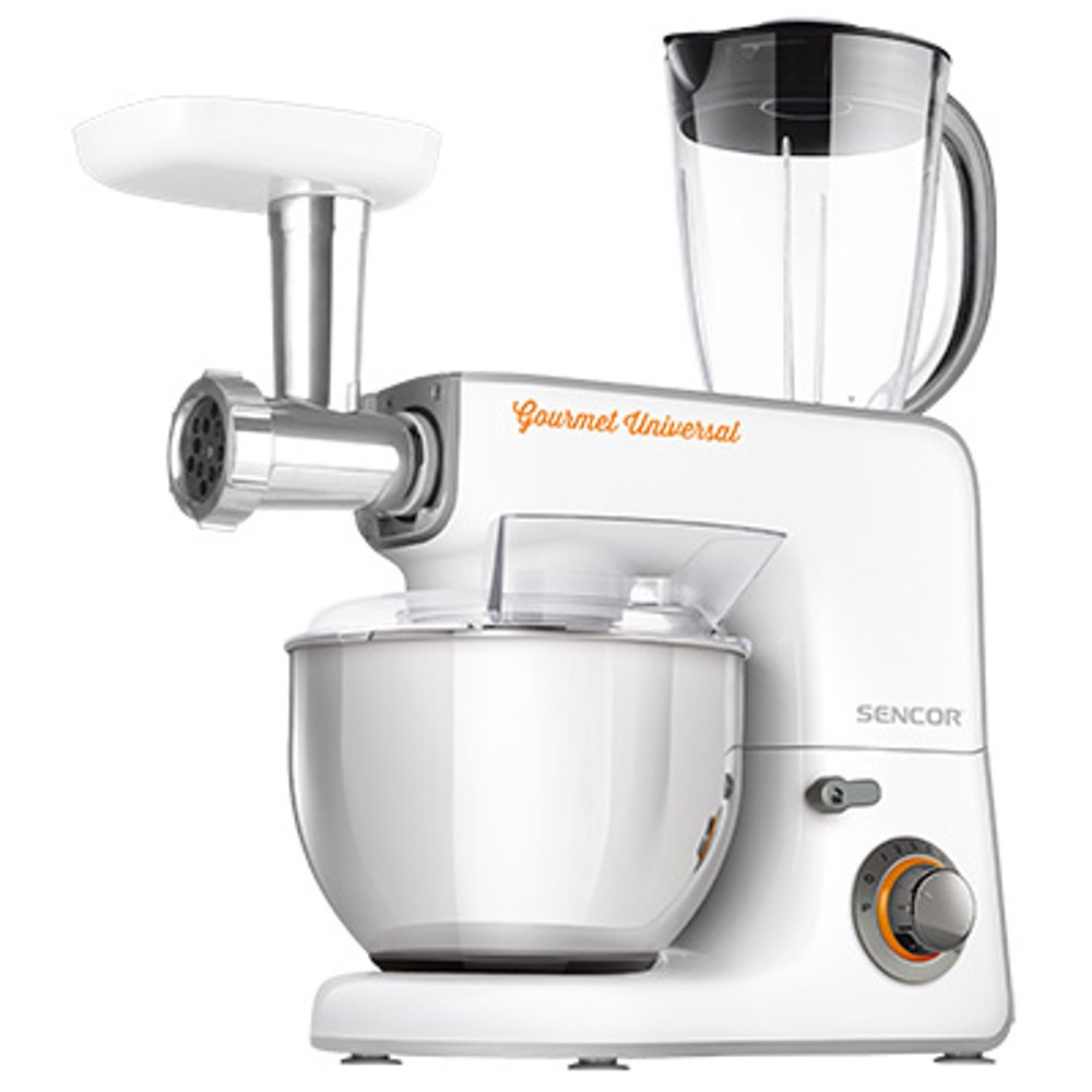 Sencor STM3700WH 5.8 qt. Stand Mixer with 10 Accessories, White