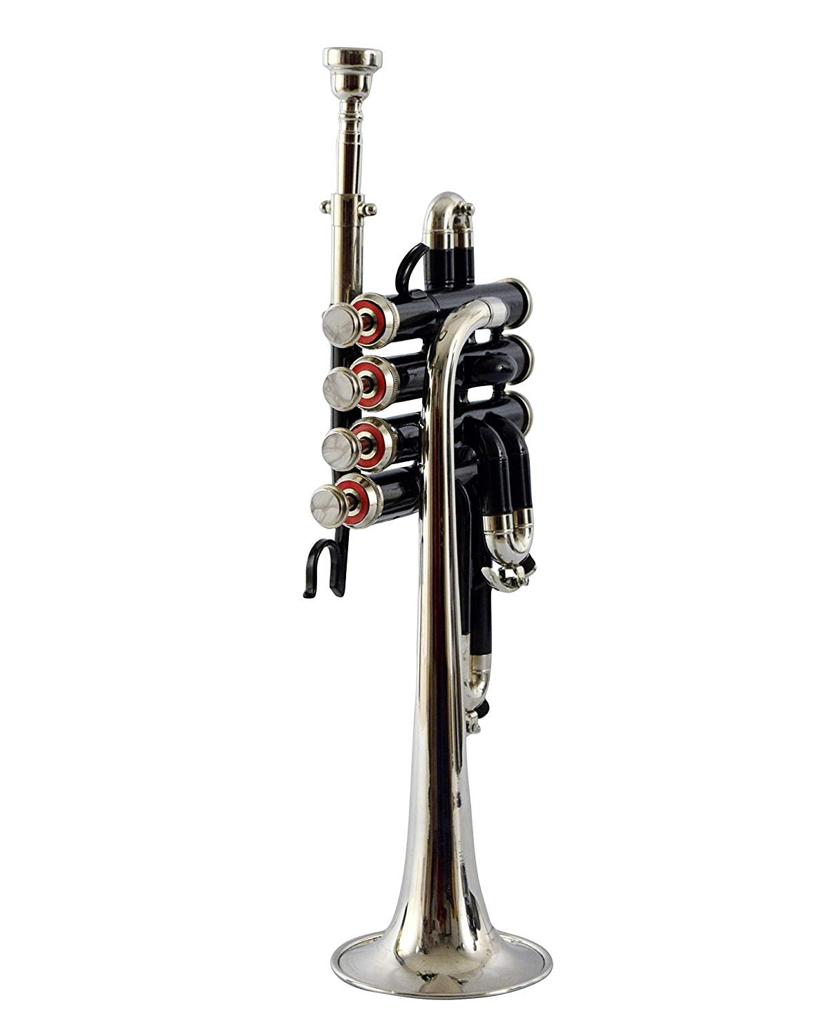 PICCOLO TRUMPET Bb PITCH BLACK COLOR WITH HARD CASE AND MP BRS SALE PERCENTAGE ON