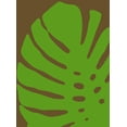 thumbnail image 2 of Tenoever, William 11x14 White Modern Wood Framed Museum Art Print Titled - Monstera Stylized II, 2 of 4