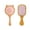 Pink&Purple, variant on FACEGA 2Pcs Hair Brush Anti-Static Soft Portable Bamboo Brush Eco-Friendly Fashionable Compact Head Massager Scalp,Pink&Purple