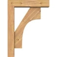 thumbnail image 3 of Ekena Millwork 5 1/2"W x 22"D x 30"H Westlake Block Smooth Bracket w/ Offset Brace, Western Red Cedar, 3 of 25