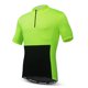 thumbnail image 3 of Maillot de ciclismo con media cremallera para hombre y mujer, camiseta de ciclismo, ropa de ciclismo de manga corta para montaña, carretera, descenso, verano, color naranja, 3 of 5