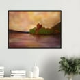 thumbnail image 2 of Urquhart Castle Dusk | Signed Fine Art Prints By Scottish Artist Hunter | Unframed or Varied Frames Available, 2 of 30
