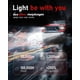 thumbnail image 3 of Bombillas LED LUXSTER 2025 HolyKnight H7 de 55 W, 6000 K, 3000 lm, 3 of 6