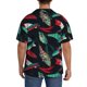 thumbnail image 3 of Balery Fishing Lure Camisa Casual de Manga Corta con Botones para Hombre, Texturizada, Estilo Cubano, para Playa, Verano-Small, 3 of 5