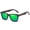 Green, variant on Natural Wooden Sunglasses: Eco-Friendly, Handcrafted Bamboo Frame, Polarized Lenses for Oval Faces, Strong and Durable Design