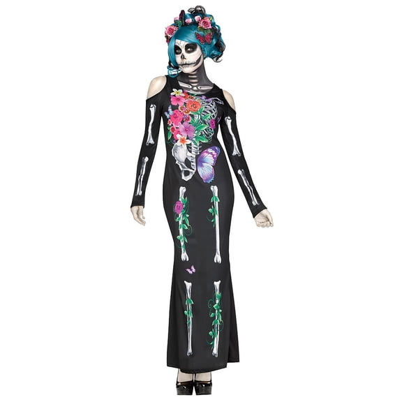Womens Beautiful Bones Costume