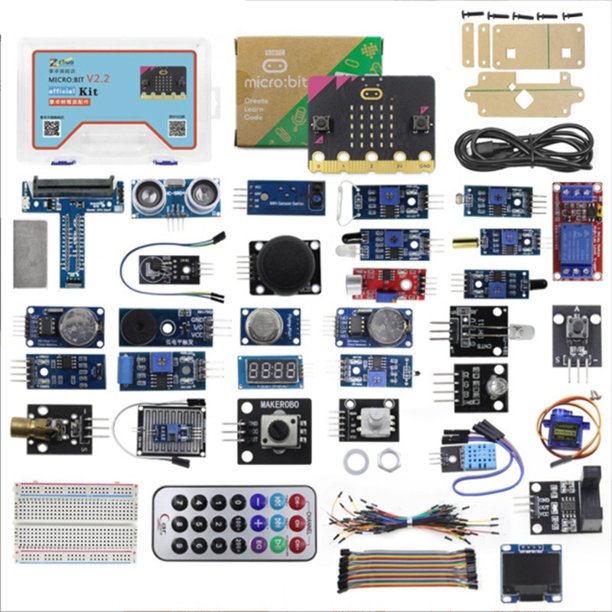 Microbit V2.2 Basic Kit Diy Electronic Kit for :Bit STEM Programming ...
