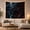 Mountain Temple, variant on Japanese Nightscape with Bridge and Pagoda Under Full Moon Mysterious Japanese Inspired for Art Lovers Oriental Decor Art Housewarming Gift Tapestry Wall Hanging for Bedroom and Living Room